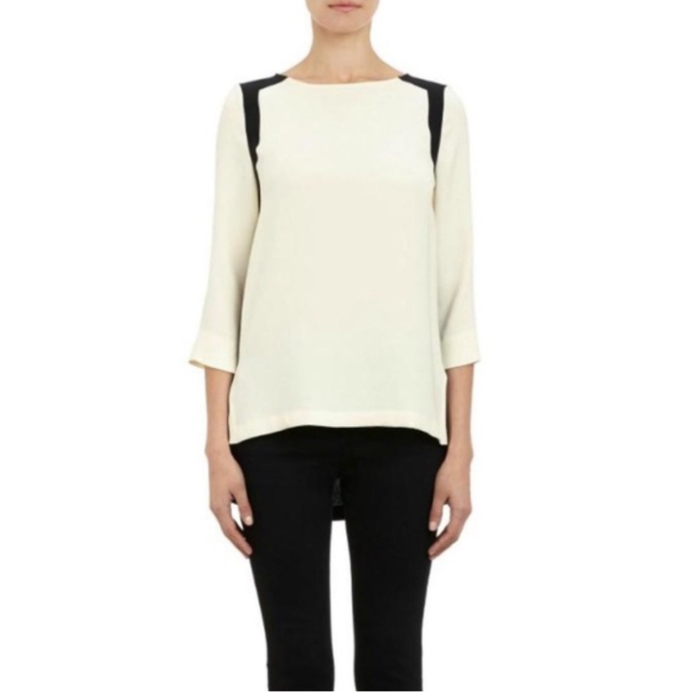 Rag & Bone Colorblock Blouse - image 1